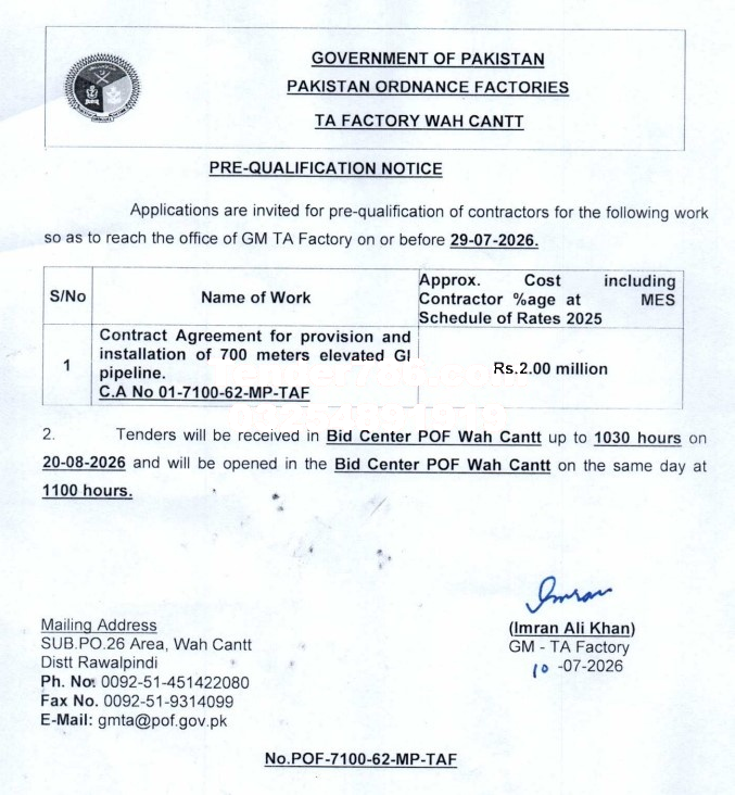 Tender Document