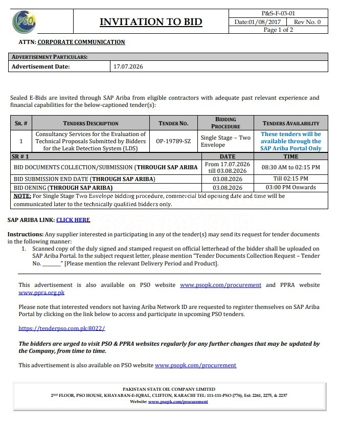 Tender Document