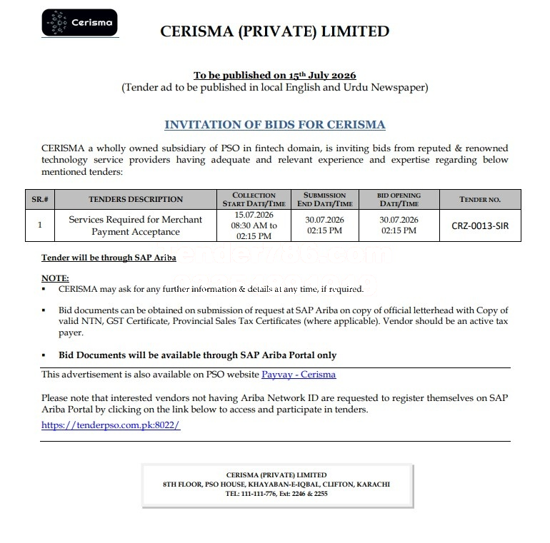 Tender Document