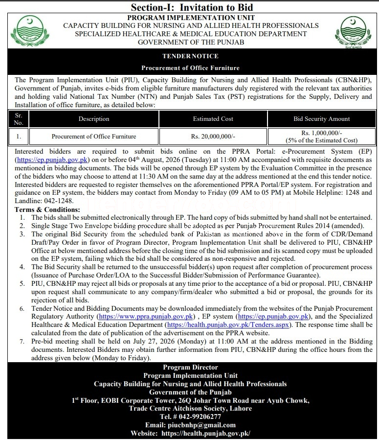 Tender Document