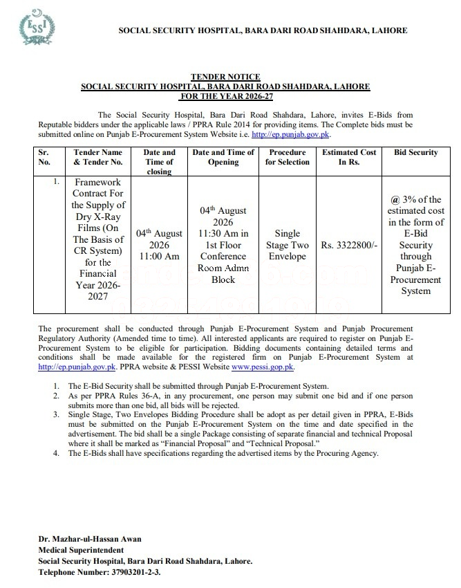 Tender Document