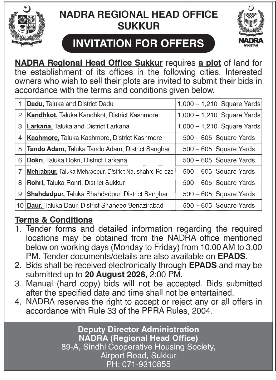 Tender Document