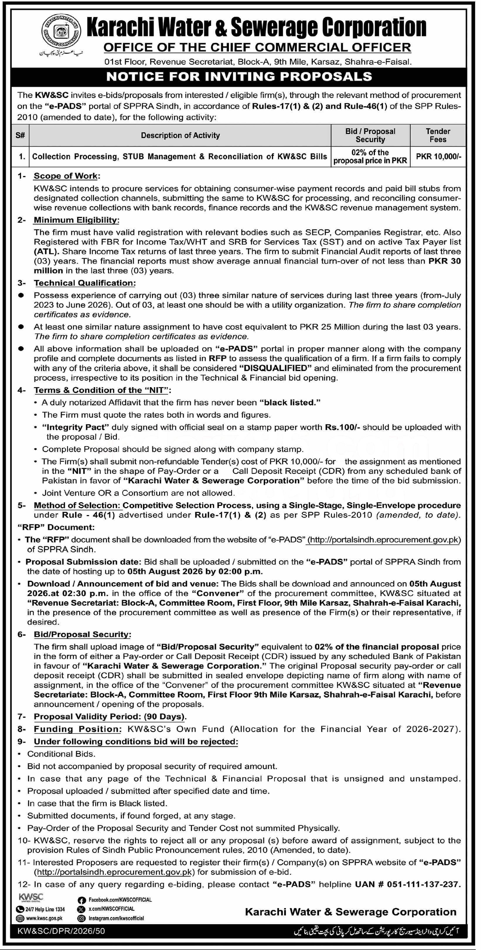 Tender Document