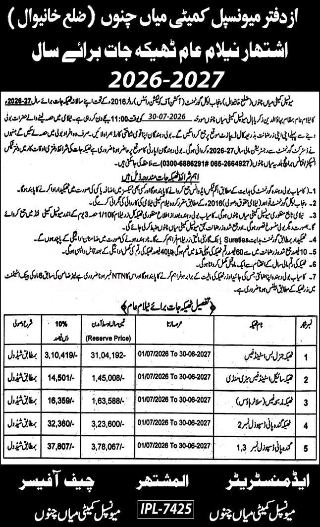 Tender Document