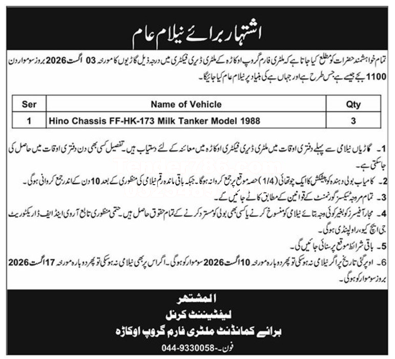 Tender Document