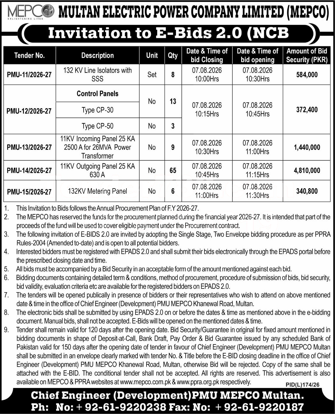 Tender Document