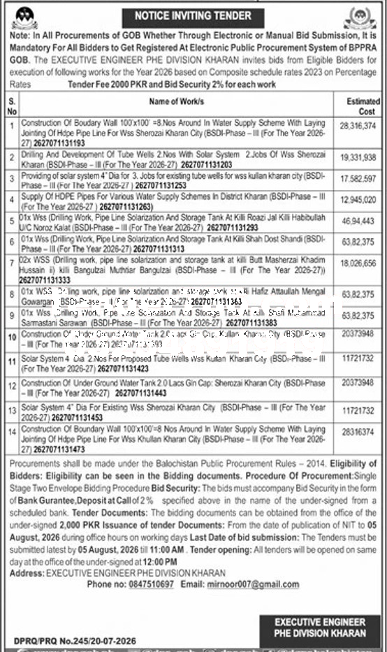 Tender Document