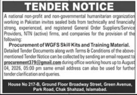 Tender Document