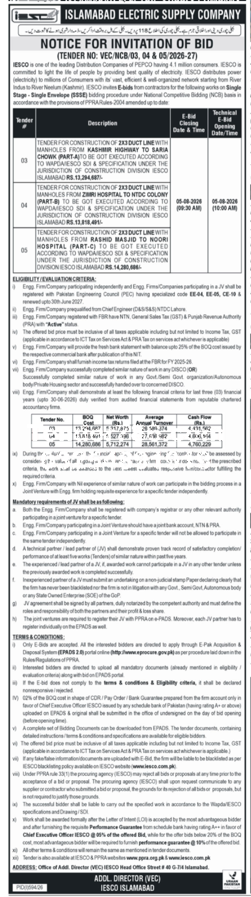 Tender Document