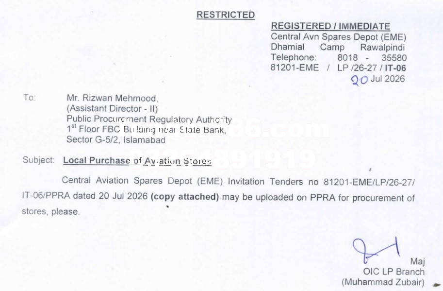 Tender Document