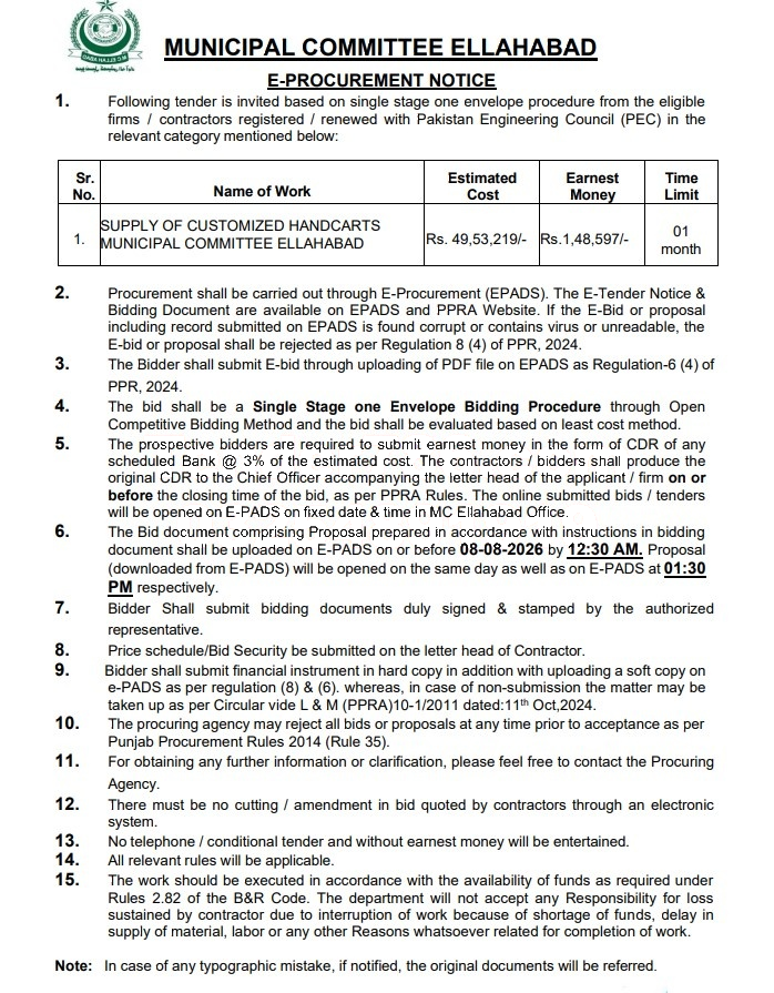 Tender Document