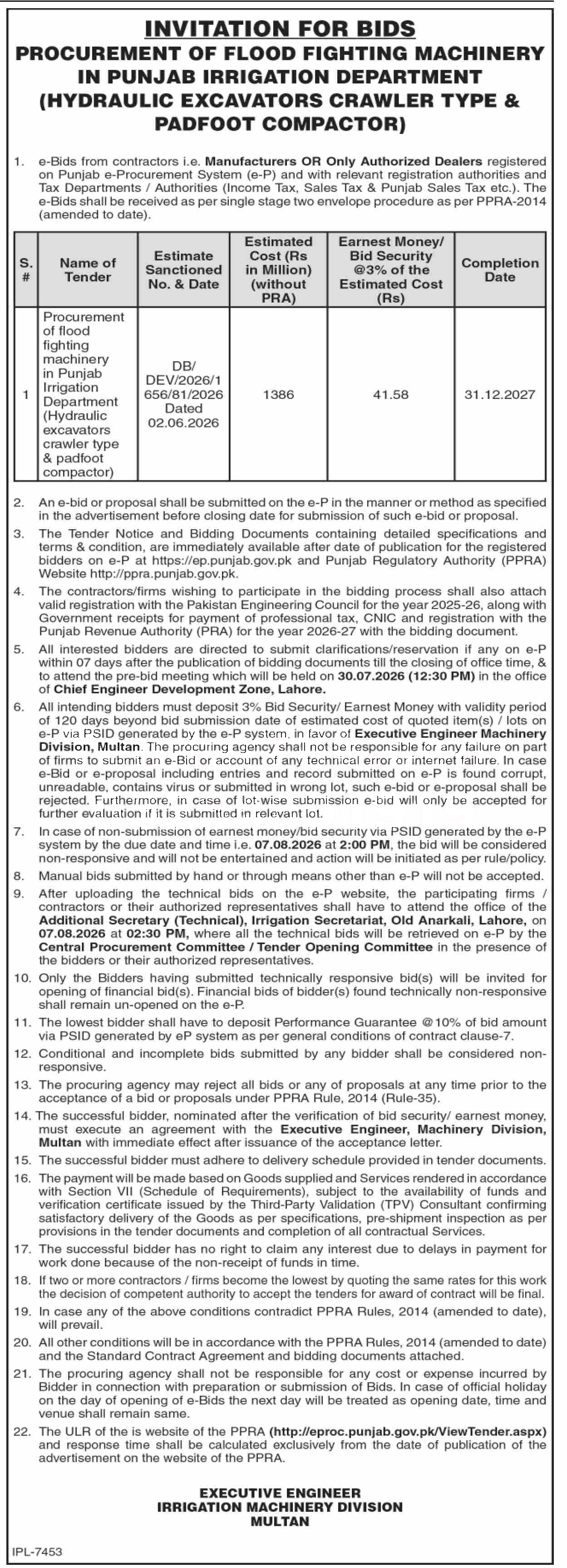 Tender Document