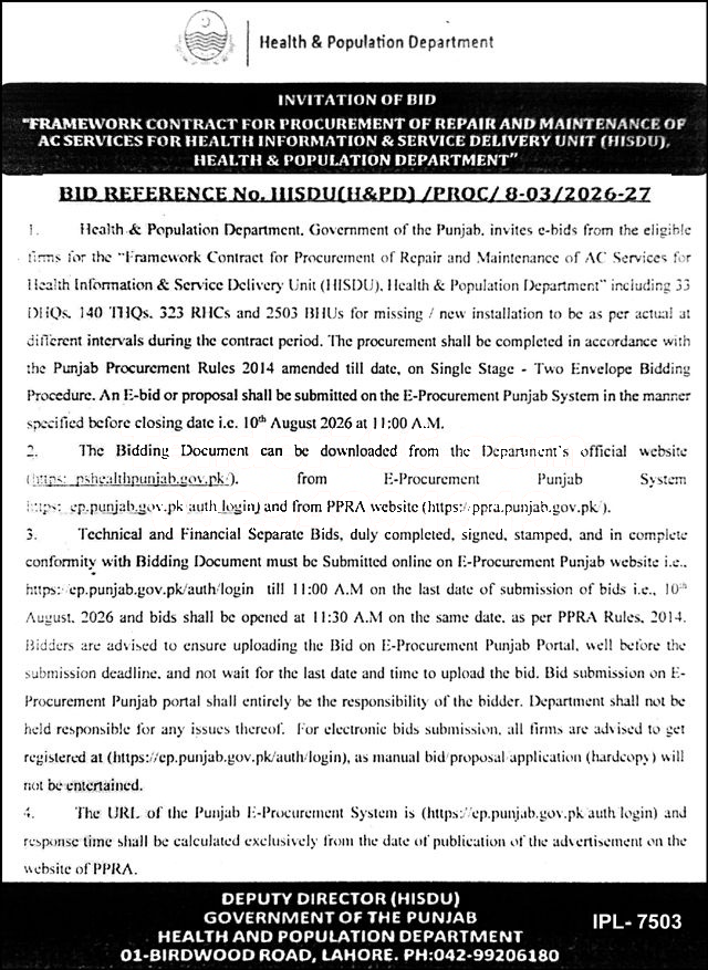 Tender Document