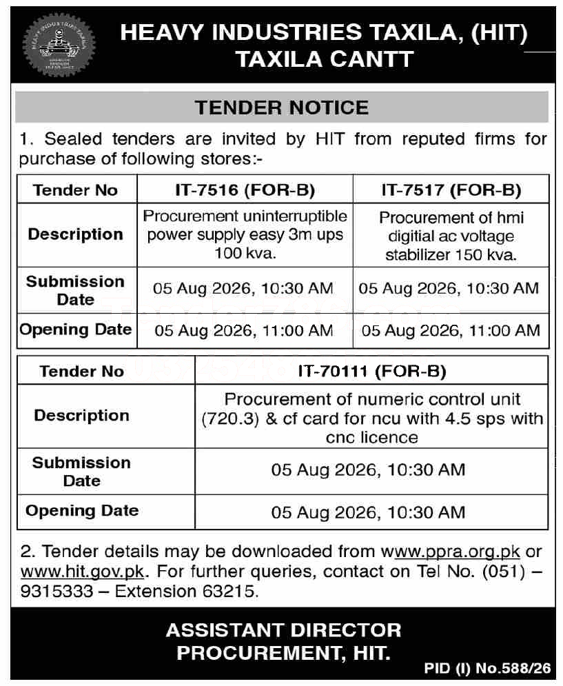 Tender Document