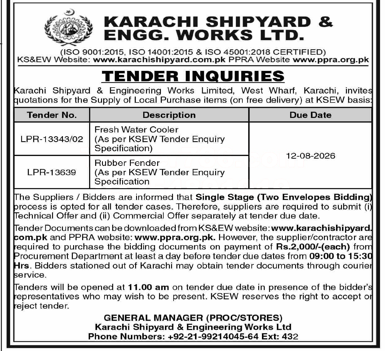 Tender Document