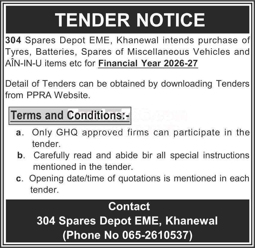 Tender Document