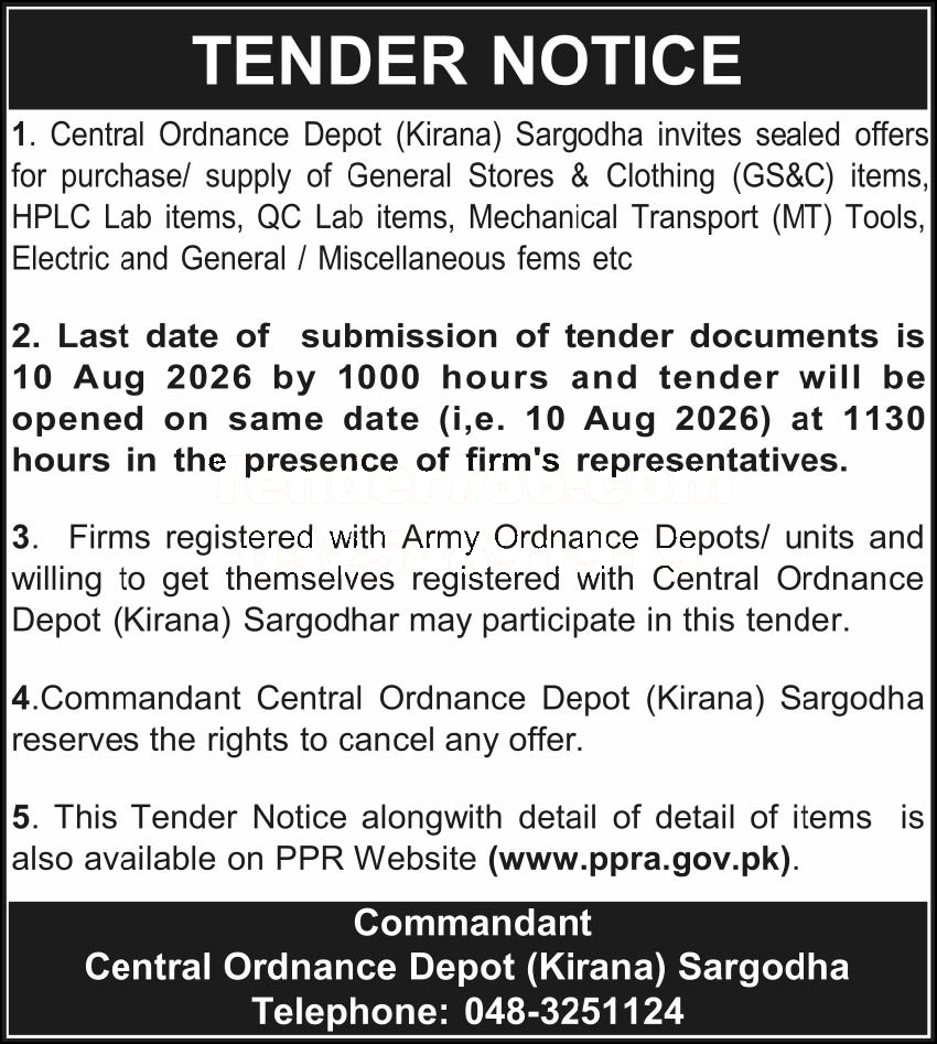 Tender Document