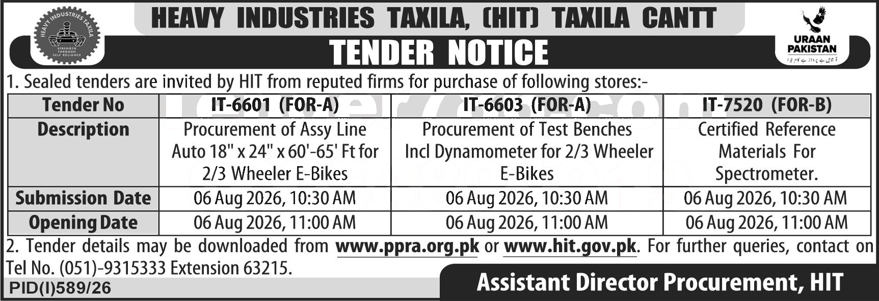Tender Document