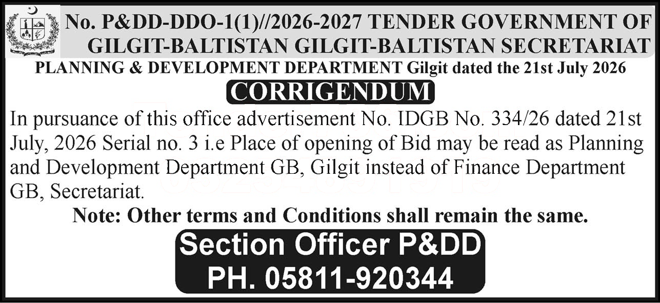 Tender Document