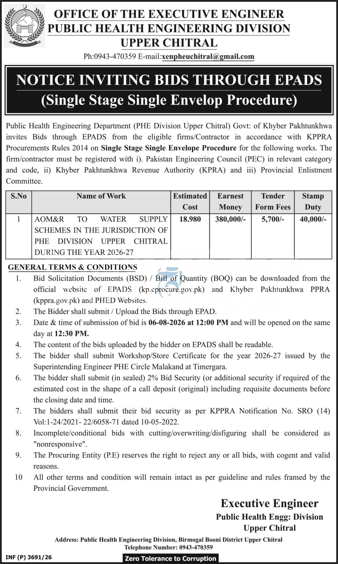 Tender Document