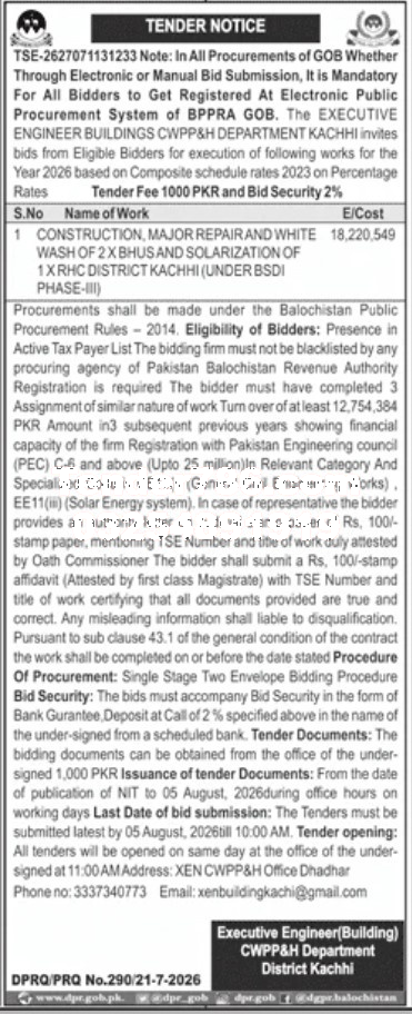 Tender Document