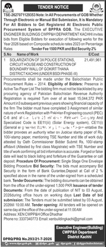 Tender Document