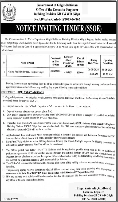 Tender Document