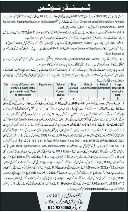 Tender Document