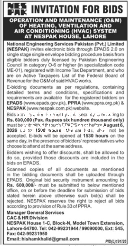 Tender Document