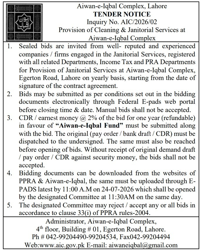 Tender Document