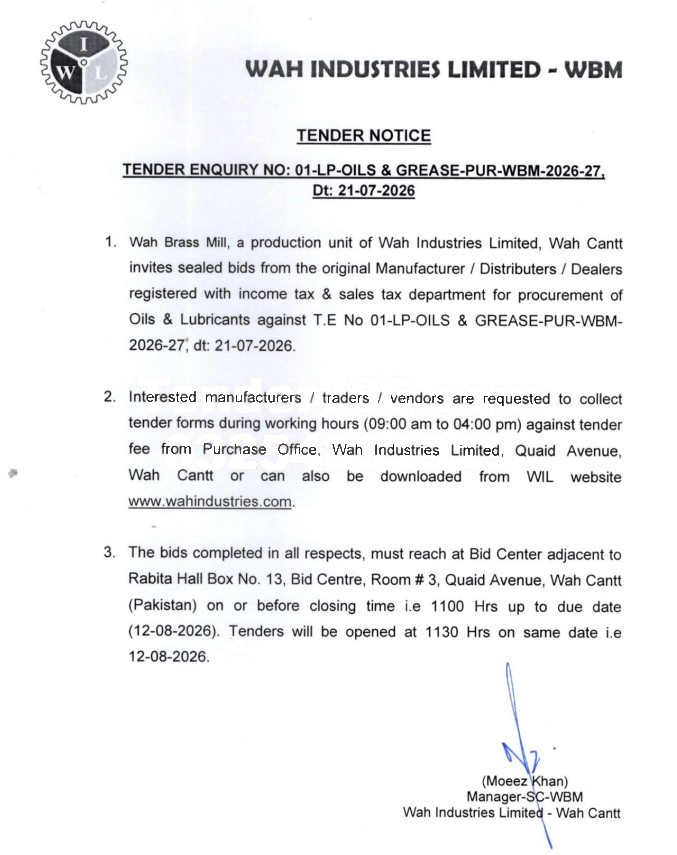 Tender Document