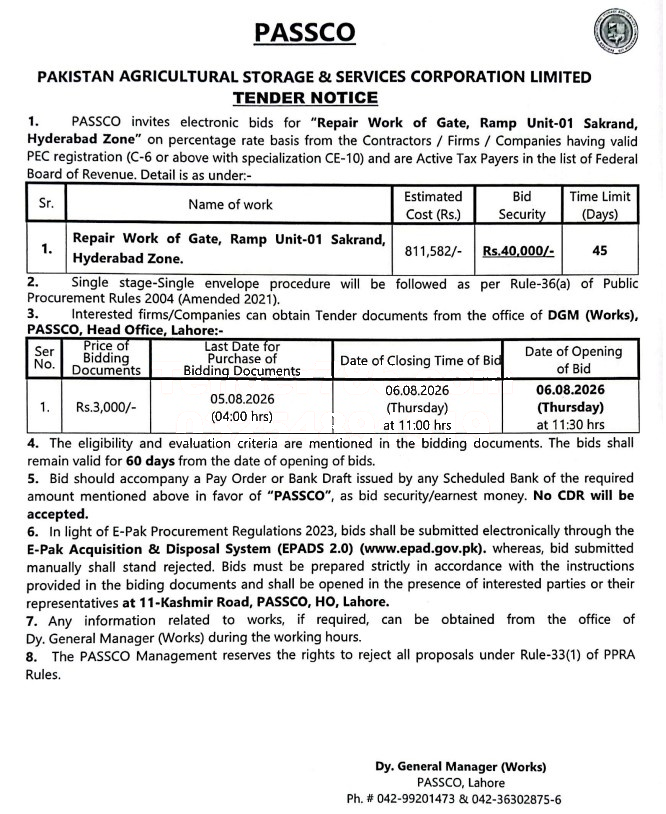 Tender Document