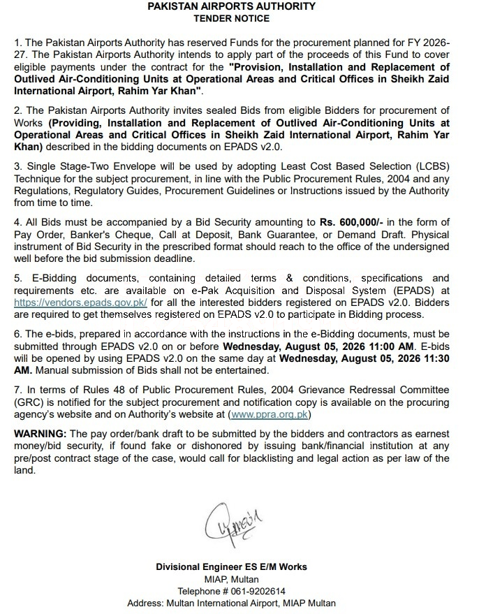 Tender Document
