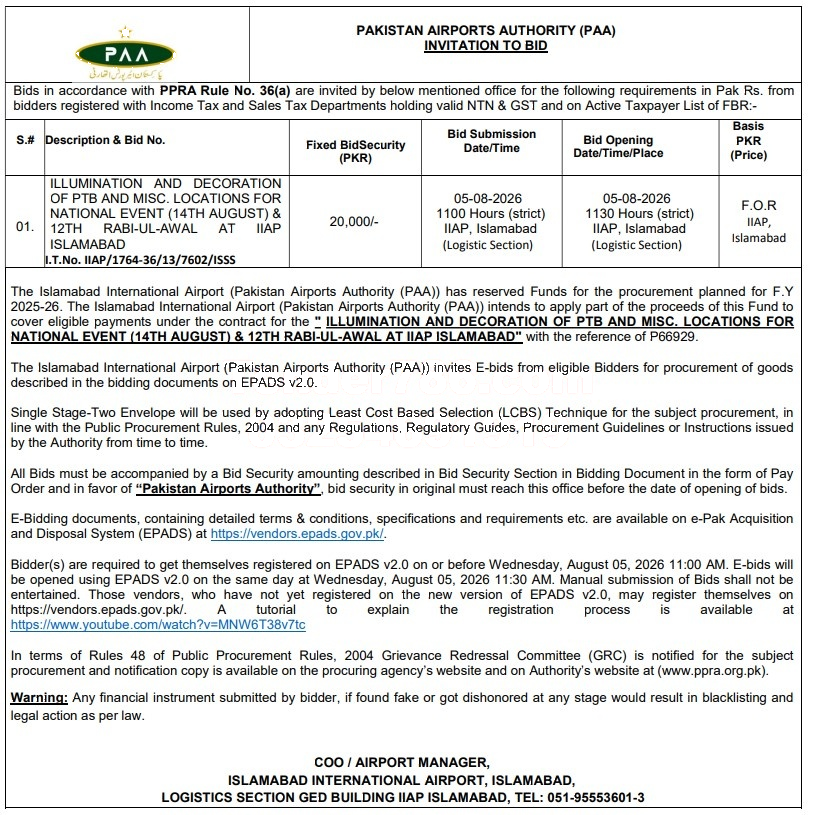 Tender Document