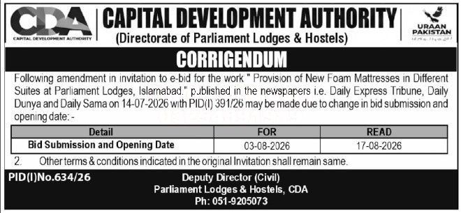 Tender Document