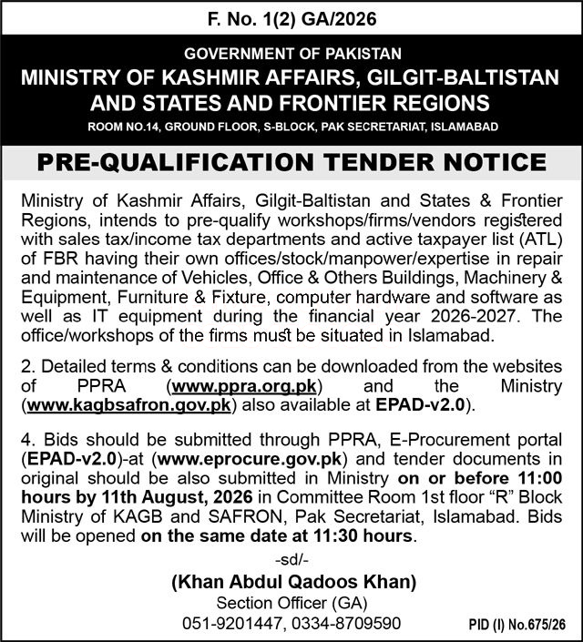 Tender Document