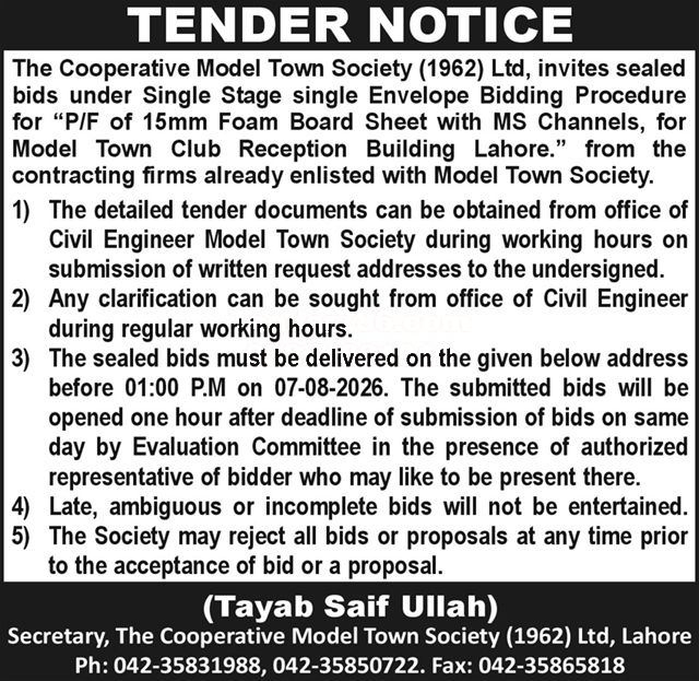 Tender Document