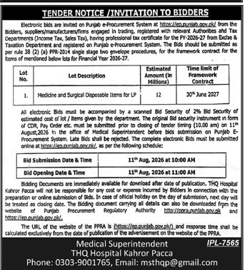 Tender Document