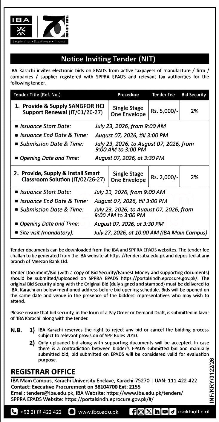 Tender Document