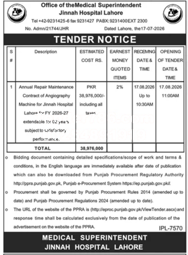 Tender Document