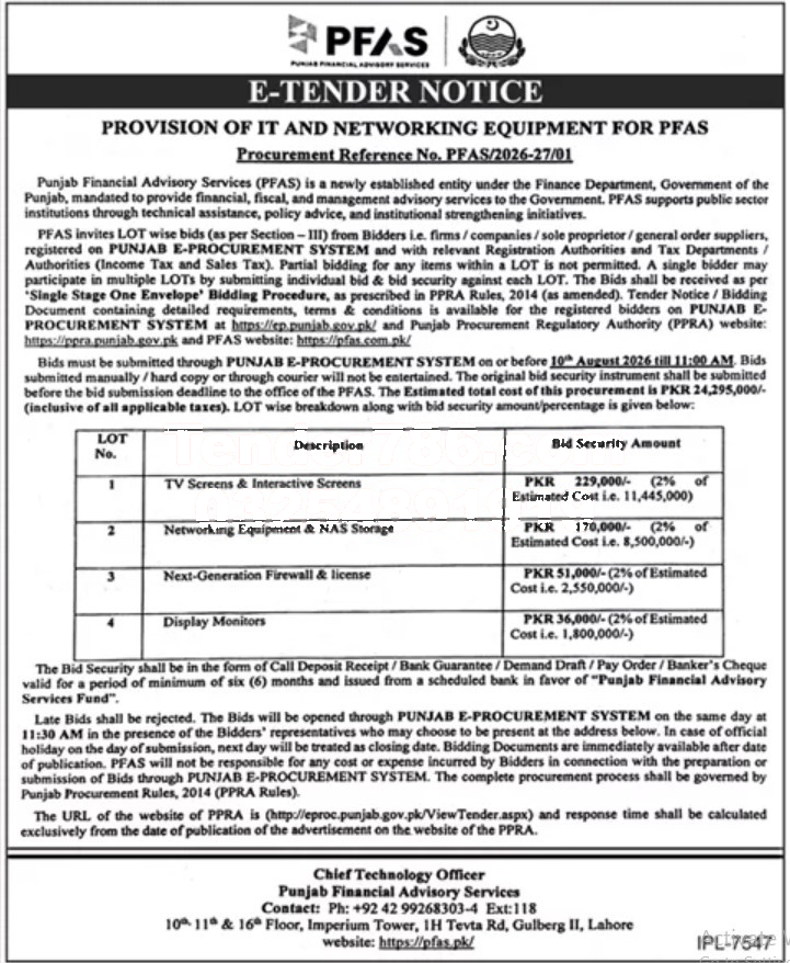 Tender Document