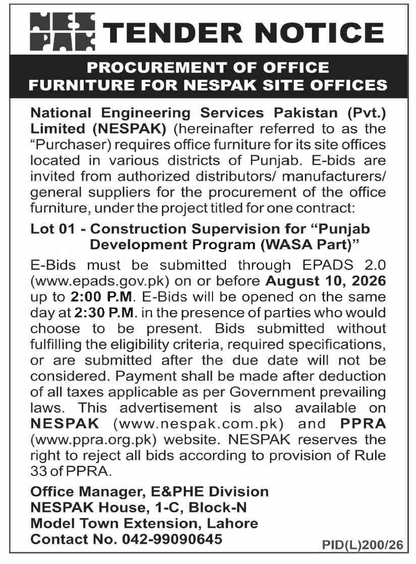 Tender Document