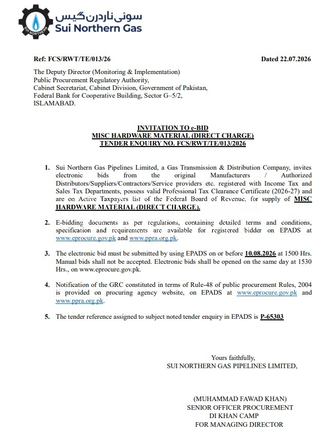 Tender Document