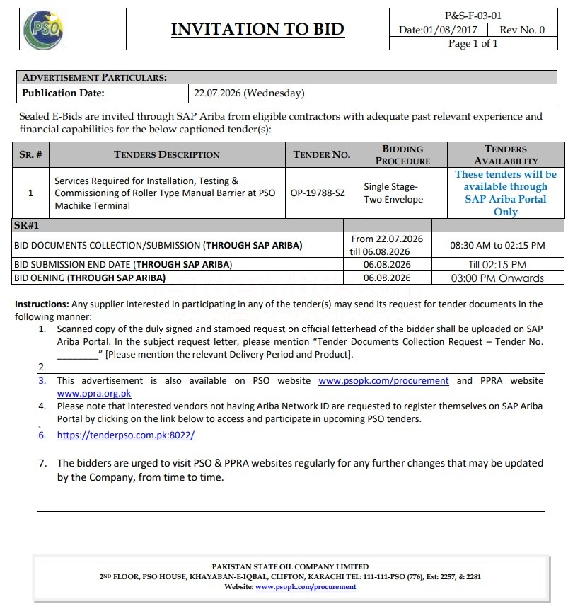 Tender Document