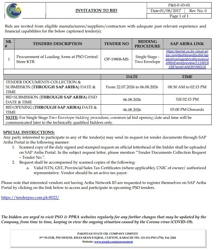 Tender Document