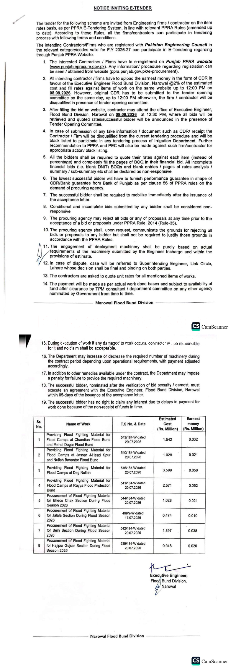 Tender Document