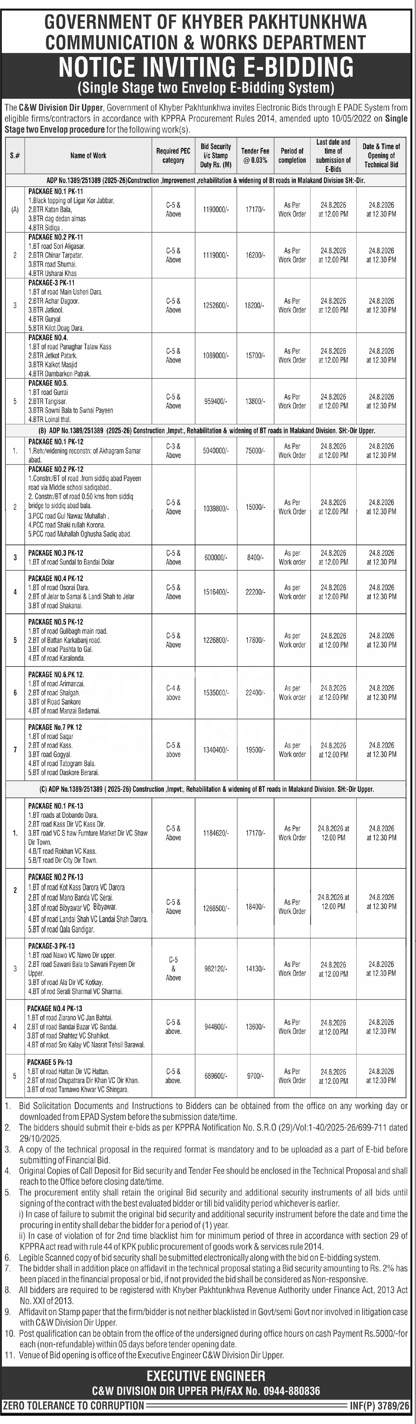 Tender Document