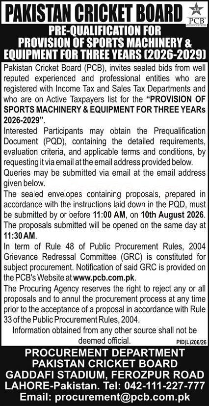 Tender Document