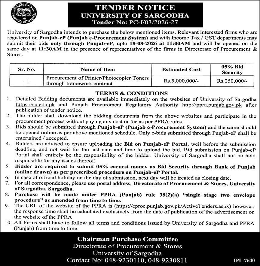 Tender Document