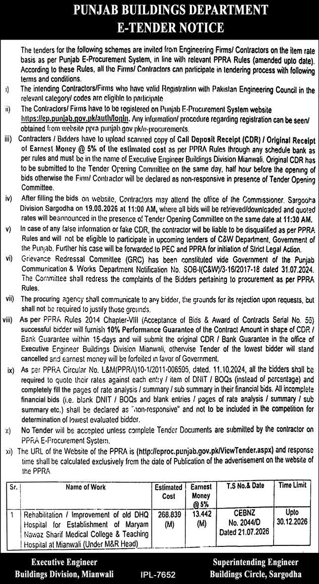 Tender Document